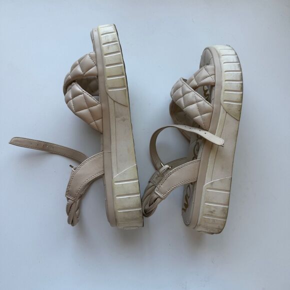 EUC Sam Edelman Gavril Quilted Sandal, Women’s 8.5 - Picture 3 of 6